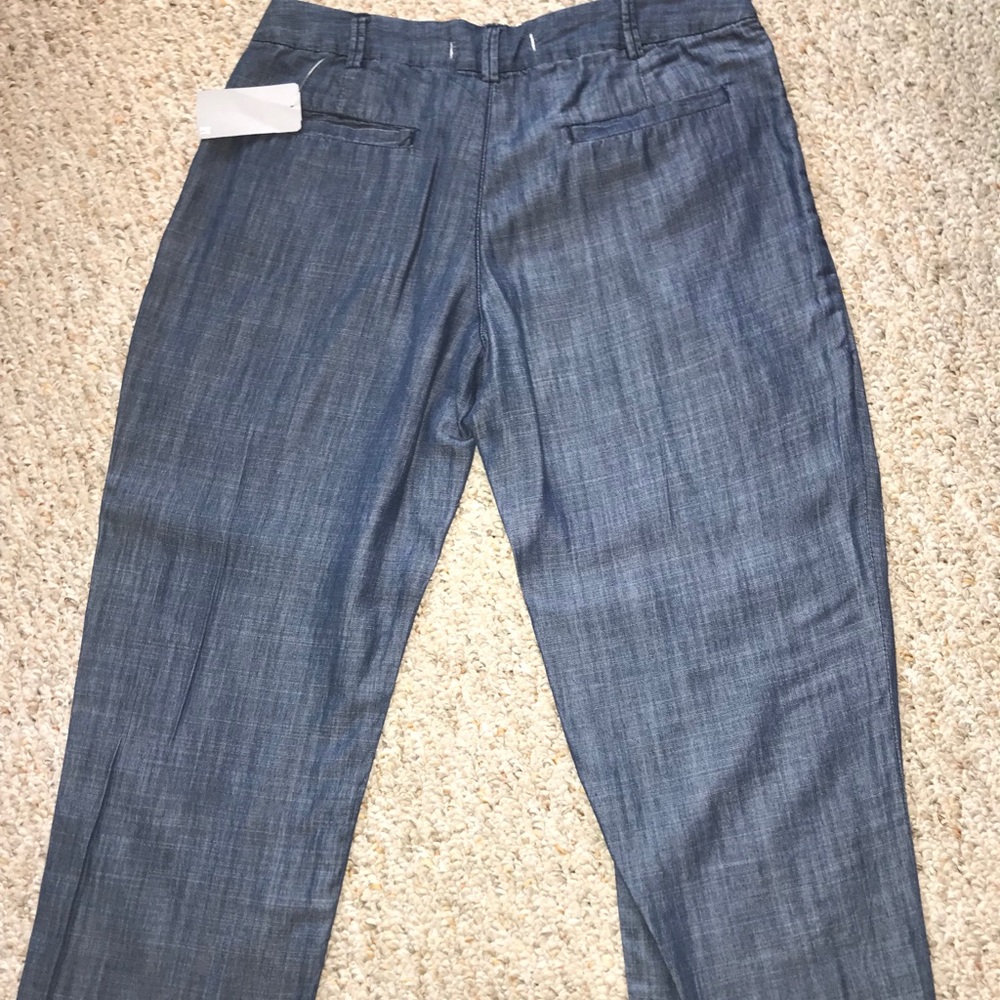 Blue Jean Capri Pant